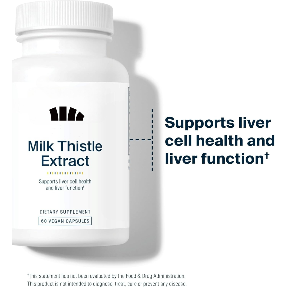Milk Thistle 1000mg Capsules C - Milk Thistle Silymarin recension och pris