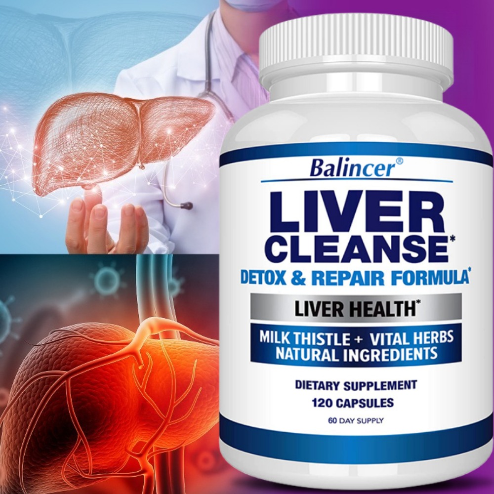 Liver Cleanse Detox & Repair F - Milk Thistle Silymarin recension och pris