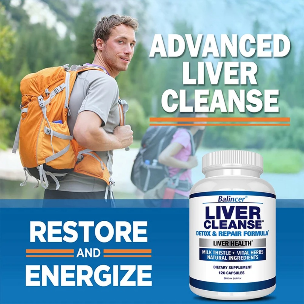 Liver Cleanse Detox & Repair F - Milk Thistle Silymarin recension och pris