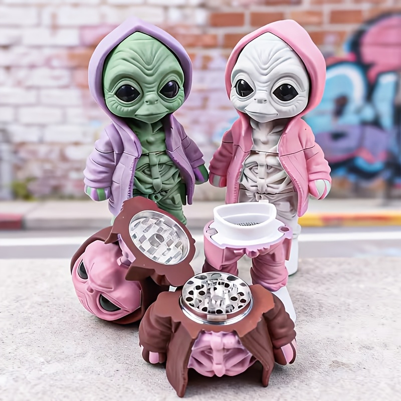Funny Alien Herb Grinder Spice - Herbal And Wellness recension och pris