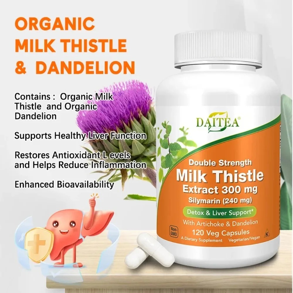 Silymarin, Milk Thistle Extrac - Milk Thistle Silymarin recension och pris