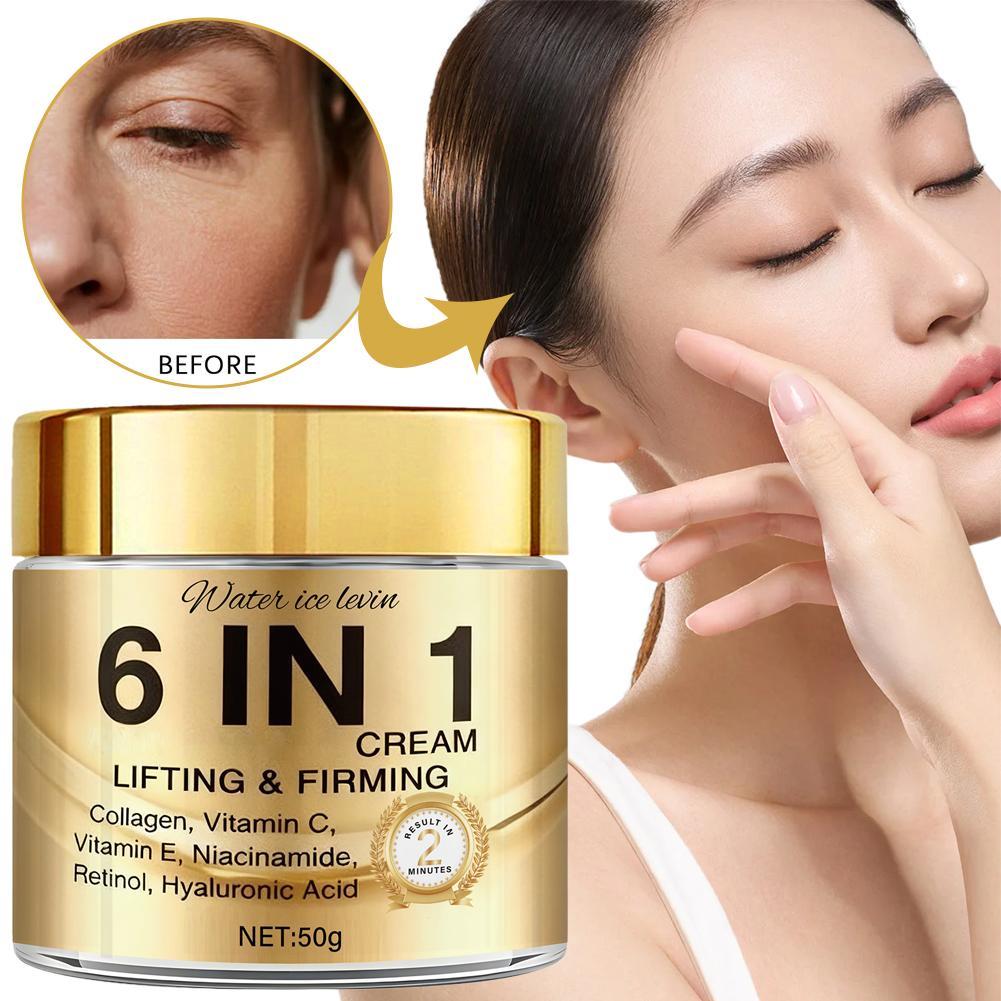 6 IN 1 Collagen Face Cream Lif - Milk Thistle Silymarin recension och pris
