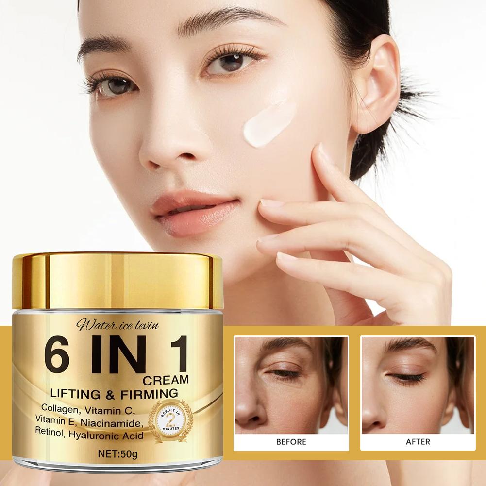 6 IN 1 Collagen Face Cream Lif - Milk Thistle Silymarin recension och pris
