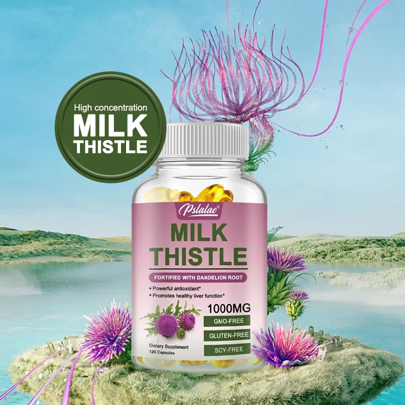 Premium Milk Thistle Supplemen - Milk Thistle Silymarin recension och pris