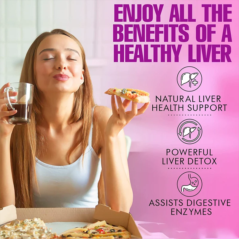 Liver Capsules Alfalfa, Dandel - Milk Thistle Silymarin recension och pris