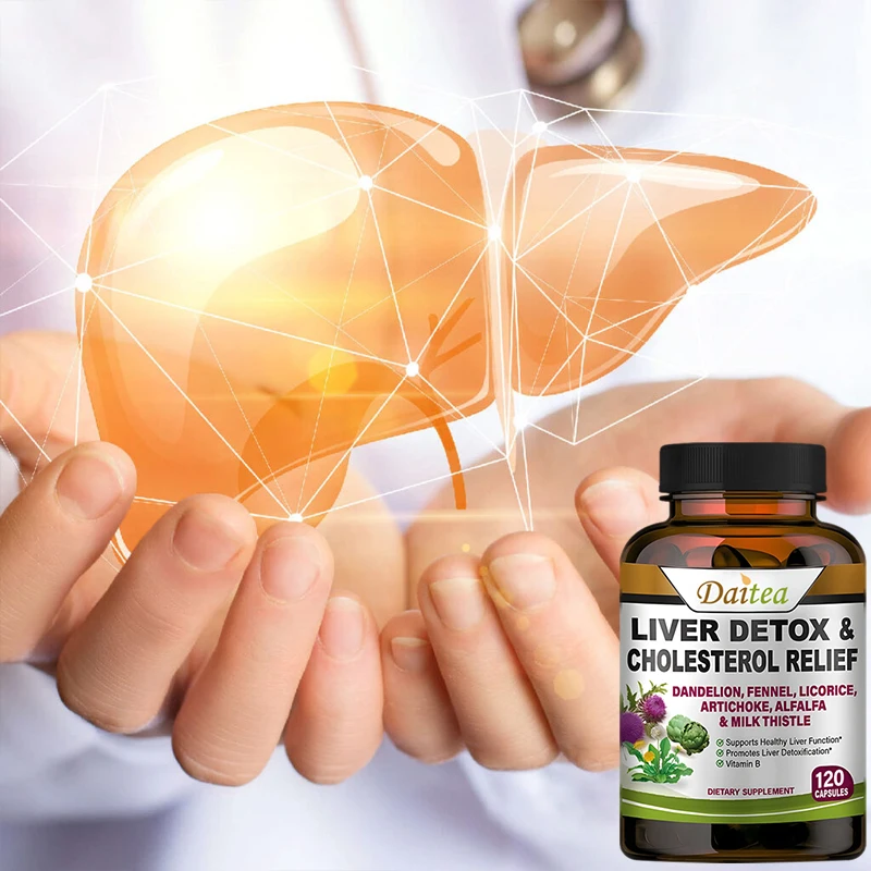 Liver Capsules Alfalfa, Dandel - Milk Thistle Silymarin recension och pris