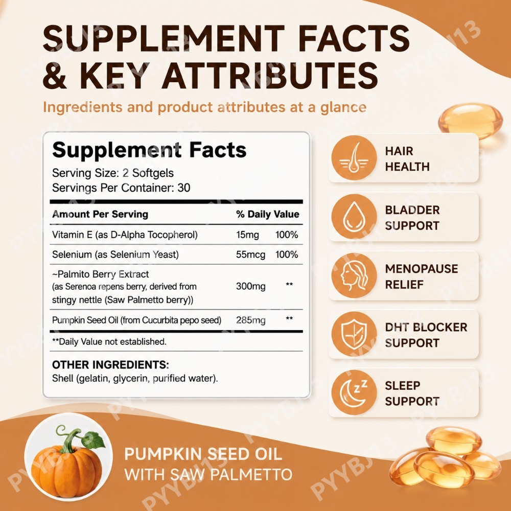 Googeer Pumpkin Seed Oil Softg - Herbal And Wellness recension och pris