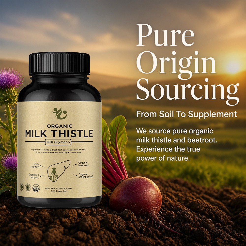 Milk Thistle Liver Detox Capsu - Milk Thistle Silymarin recension och pris