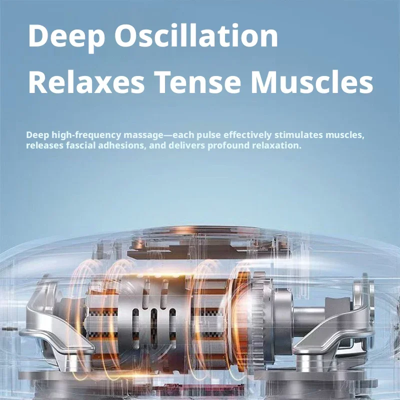 6-Head Deep Tissue Massage Gun - Health Wellness recension och pris