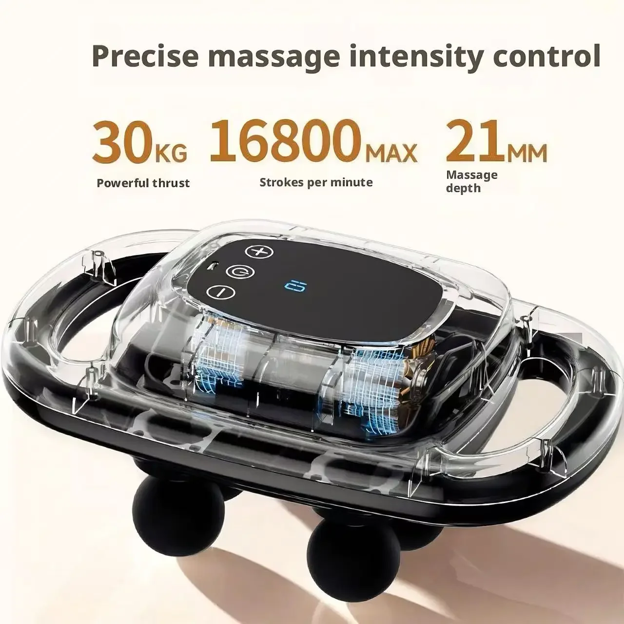 6-Head Deep Tissue Massage Gun - Health Wellness recension och pris