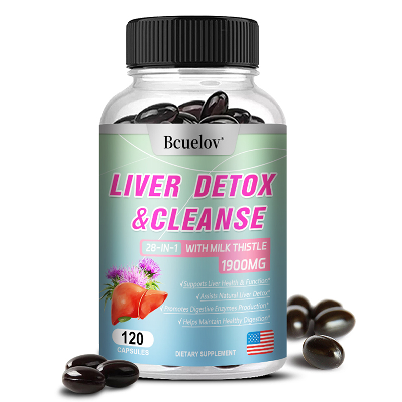 Liver Purification, Detoxifica - Milk Thistle Silymarin recension och pris