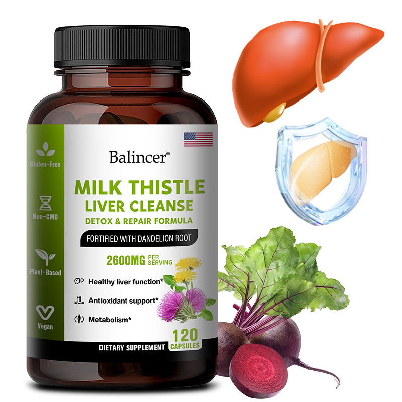 Milk Thistle Extract Capsules  - Milk Thistle Silymarin recension och pris
